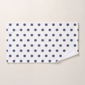 蝶カラフルとドット バスタオルセット (ハンドタオル)