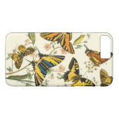 蝶カラフルと毛虫の集まり Case-Mate iPhoneケース (裏面(横))