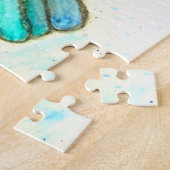 蝶カラフルパズルとハート ジグソーパズル (側面)