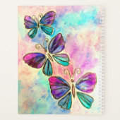 蝶カラフルプランナー プランナー手帳 (裏面)