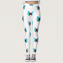 蝶カラフルプリント