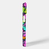 蝶カラフル柄の電話ケース Case-Mate iPhoneケース (裏面 / 右)