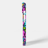 蝶カラフル柄の電話ケース Case-Mate iPhoneケース (裏面 / 左)