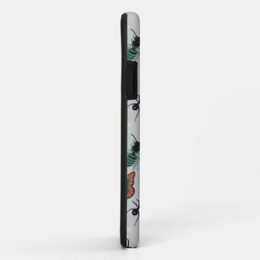 蝶カラフル柄 Case-Mate iPhoneケース (裏面/右)