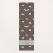 蝶カラフル模様ヨガマット ヨガマット (正面)