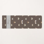 蝶カラフル模様ヨガマット ヨガマット (正面(横))