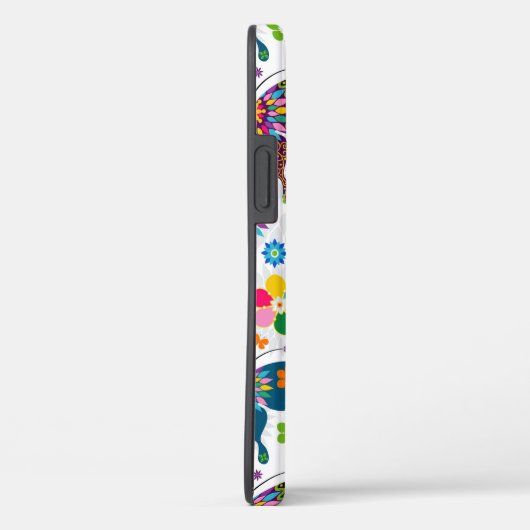 蝶カラフル模様 Case-Mate iPhoneケース (裏面 / 右)