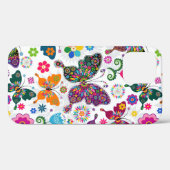 蝶カラフル模様 Case-Mate iPhoneケース (裏面 (横))