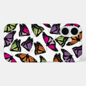 蝶カラフル模様 Case-Mate iPhoneケース (裏面 (横))