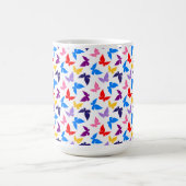 蝶カラフル類 コーヒーマグカップ (中央)