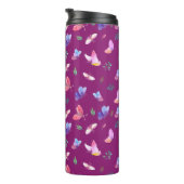 蝶カラフル類 タンブラー (回転右)