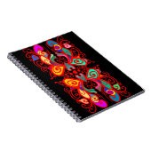 蝶カラフル類 ノートブック (右側)