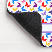 蝶カラフル類 マウスパッド (コーナー)