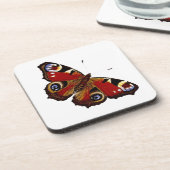 蝶カラフル コースター (左側)