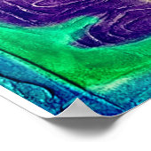 蝶カラフル |フィルタ |基本 | ポスター (角)