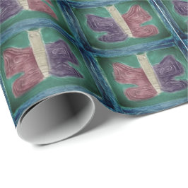 蝶カラフル |フォグフィルタ |基本 | ラッピングペーパー