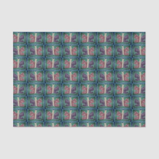 蝶カラフル |フォグフィルタ |基本 | 薄葉紙 (正面)