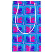 蝶カラフル |マイアミフィルタ |基本 | スモールペーパーバッグ (正面)