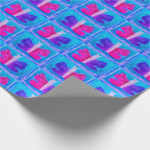 蝶カラフル |マイアミフィルタ |基本 | ラッピングペーパー (角)