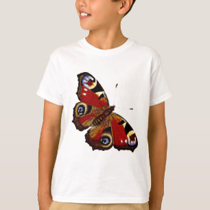 蝶カラフル Tシャツ