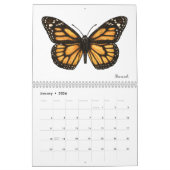 蝶カレンダー カレンダー (1月 2026)