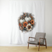 蝶カントリーカボチャ タペストリー (インサイチュ)