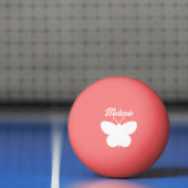 蝶ガーリーのロゴ付きピンピンポンボール 卓球ボール (ネット)