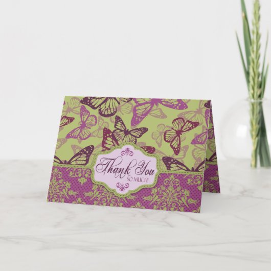 蝶キスの浮気者TYカード サンキューカード (正面)