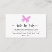 蝶キス本ベビーチケット エンクロージャーカード (正面)