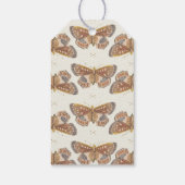 蝶キス赤ちゃんシャワー表示シャワー ギフトタグ (裏面)