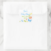 蝶キス赤ちゃんシャワー スクエアシール (バッグ)