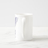 "蝶キス"のシャクヤク ボーンチャイナマグカップ (裏面)