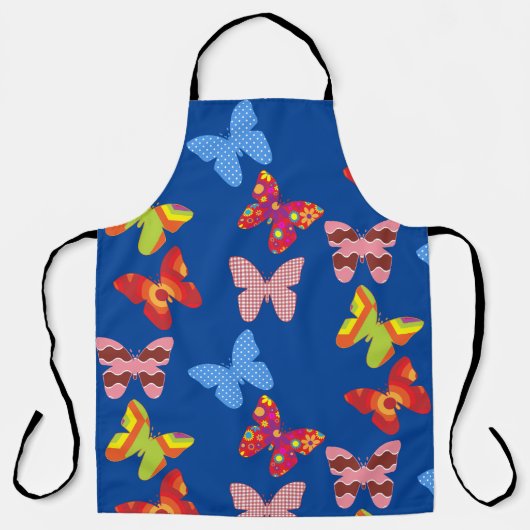 蝶キス エプロン (正面)