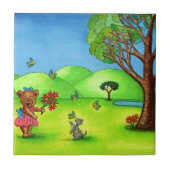 蝶キス タイル (正面)