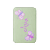 蝶キス バスマット (正面縦)