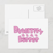 蝶キス ポストカード (正面/裏面)