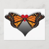 蝶キス ポストカード (正面)