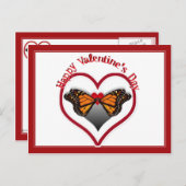 蝶キス ポストカード (正面/裏面)