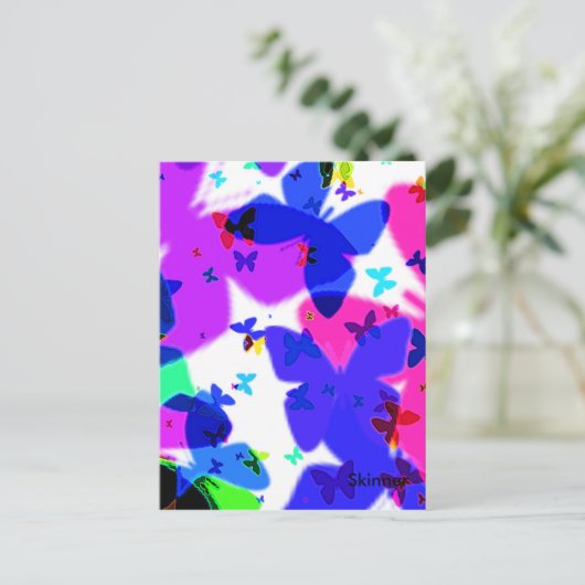 蝶キス ポストカード (スタンド正面)