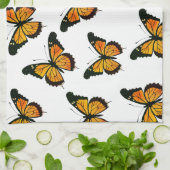 蝶キッチンタオル キッチンタオル (折り畳み)