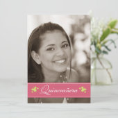 蝶キンセアニェラの甘い招待状(上がりました) 招待状 (スタンド正面)