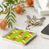 蝶キーチェーン キーホルダー (側面)