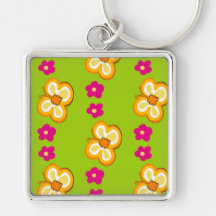 蝶キーチェーン