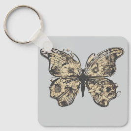 蝶キーホルダー キーホルダー