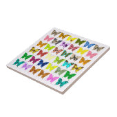 蝶コラージュ タイル (側面)