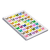 蝶コラージュ ノートブック (右側)