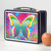 蝶サイケデリック類 メタルランチボックス (インサイチュ)