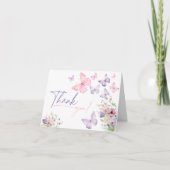 蝶サンキューカード サンキューカード (正面)