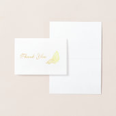 蝶サンキューカード 箔カード (ディスプレー)