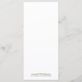 蝶シャワーメニュー メニュー (裏面)